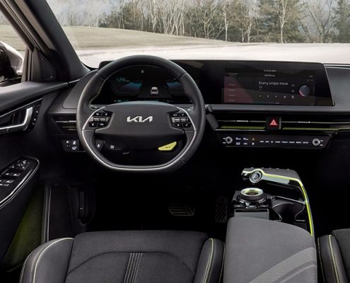 Kia ev6 interieur