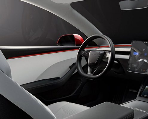 Tesla interieur